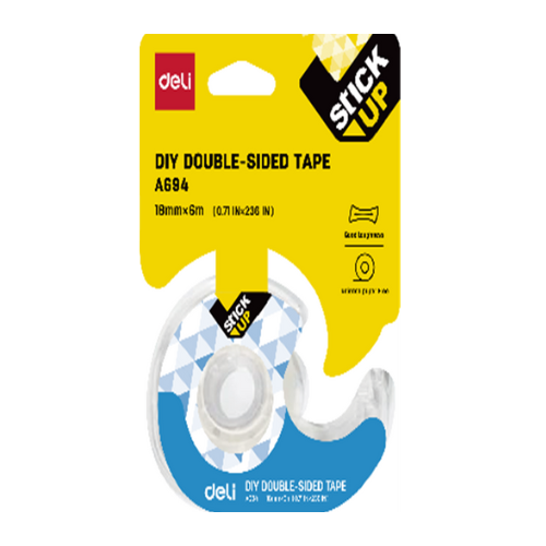 Double Sided Transparent Tape 18MMX6M