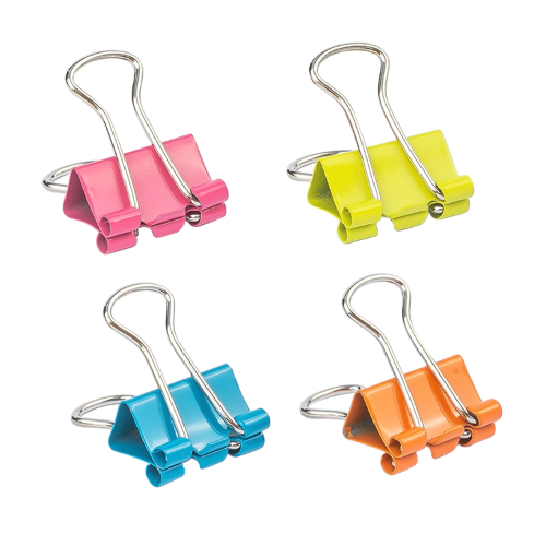 15mm Colour Binder Clips (1x50)