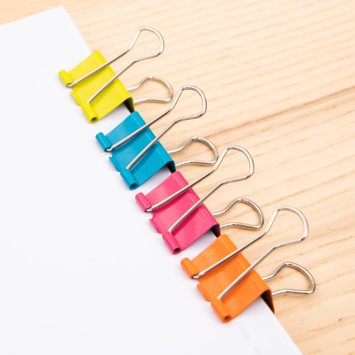 Colorful Binder Clip 15mm