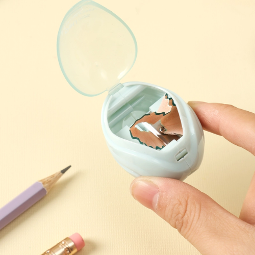 Deli Pencil Sharpener (Mixed) Oval Design P.S