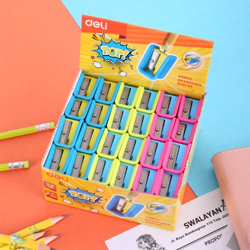Deli Mini Single Hole Pencil Sharpener