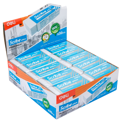 Deli Eraser (White) (1x30)