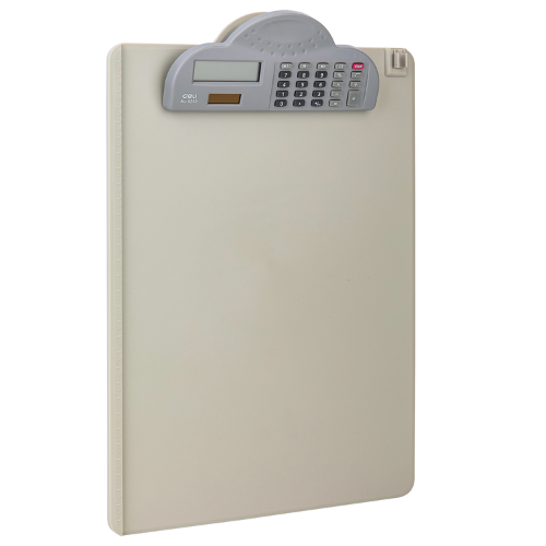 A4 Single Sided Clip Board with Calculator