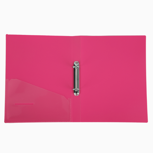 A4 Water Clear Series 2-Hole O-Ring Binder