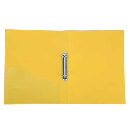 A4 Water Clear Series 2-Hole O-Ring Binder