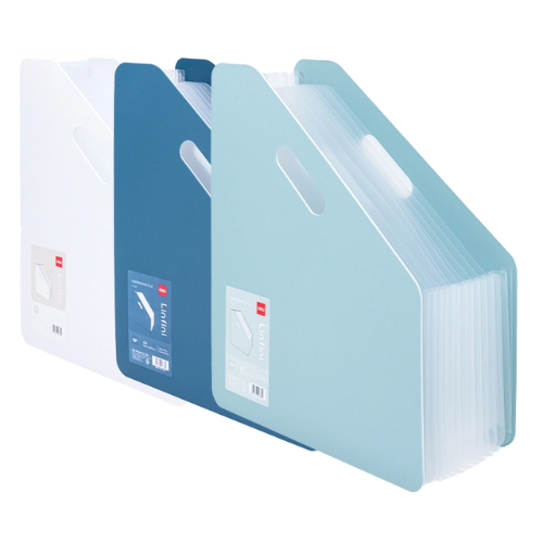 Deli Standing Expanding File - A4 13 Pockets