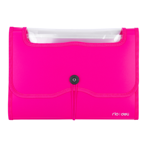A4 Colored Expanding File 7 Pockets Deli