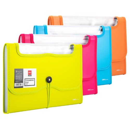 Deli A4 Expanding File 13 Pockets