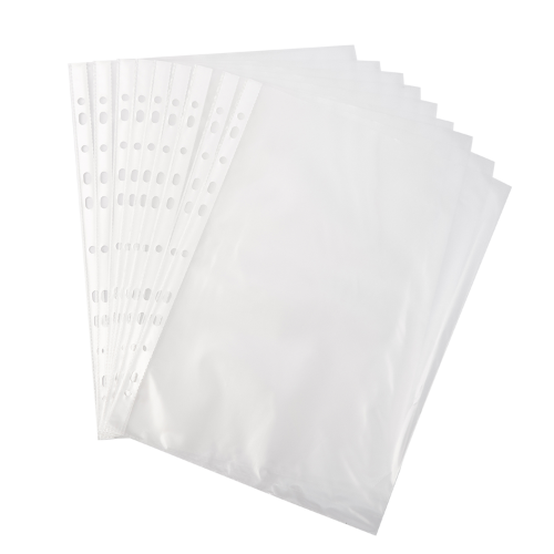 A4 PP 11-Hole Sheet Protector 50 Micron (1x20)