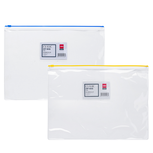 Deli A4 PVC Zip Bag