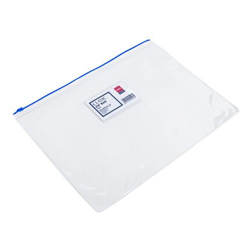 Deli A4 PVC Zip Bag