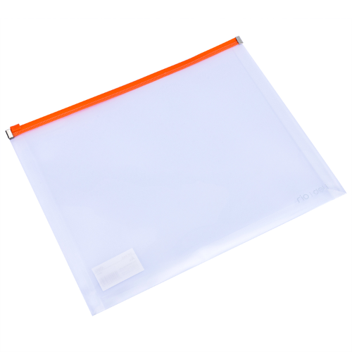 Deli A4 Transparent Zip Bag