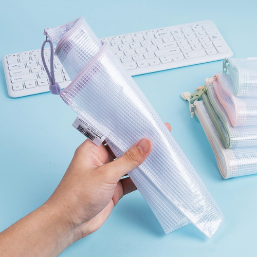 Deli A4 PVC Zip Bag (Asst)