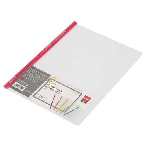 Deli A4 Sliding Bar Report Cover 5pcs/set