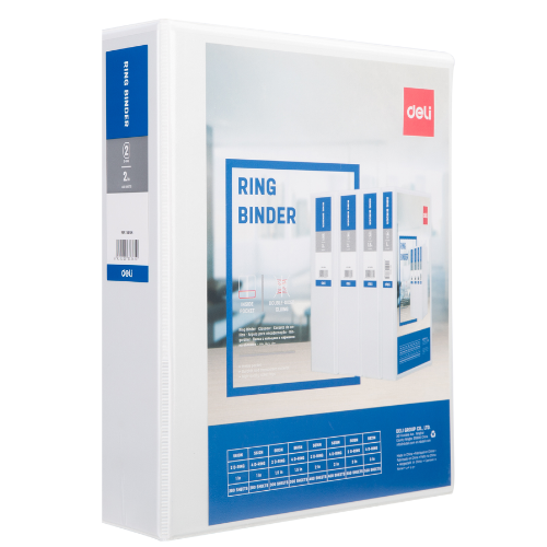 Deli A4 Presentation 2D Ring Binder 2"