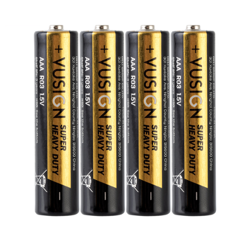 Battery AAA Heavy Duty Carbon 1x4pcs