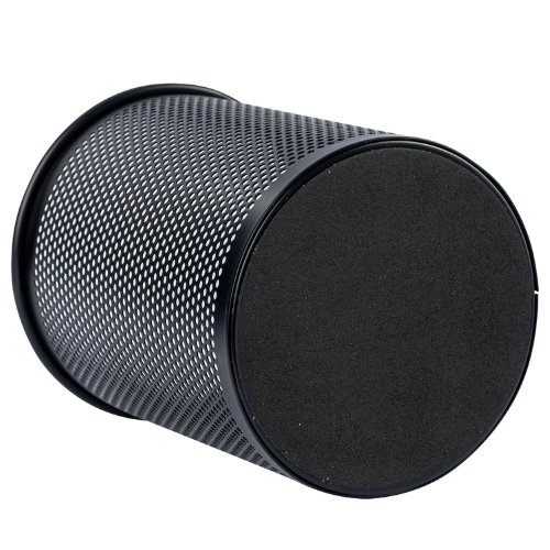 Deli Pen Stand Metal Heavy Duty Round