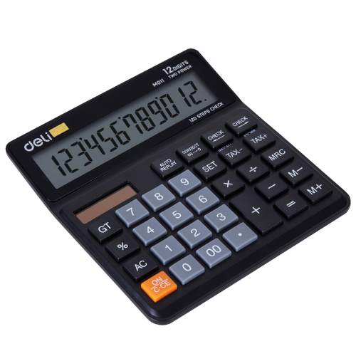 Calculator Plastic 120 Steps 12 Digits
