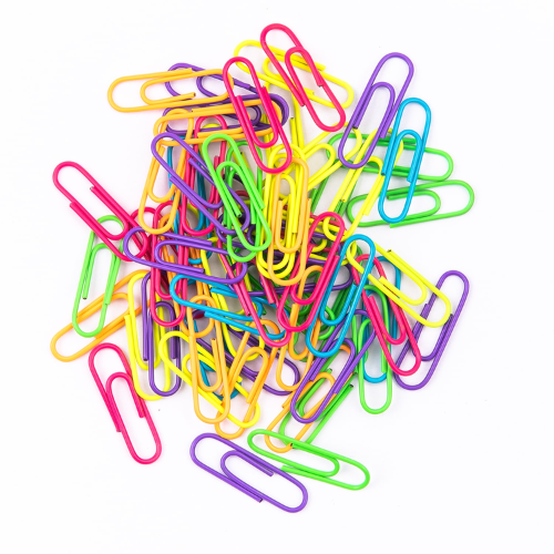 Color Paper Clip 29mm(Asst)(200/tube)