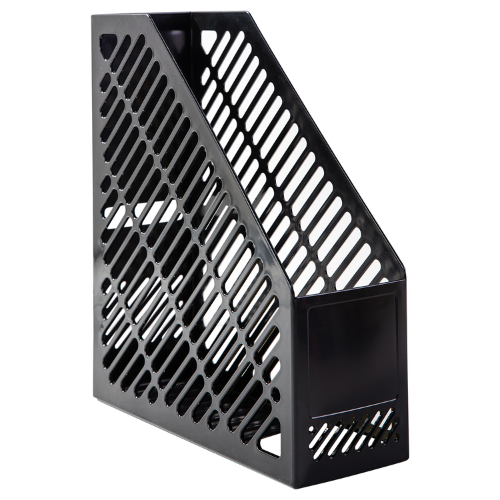 Deli Magazine Rack Black