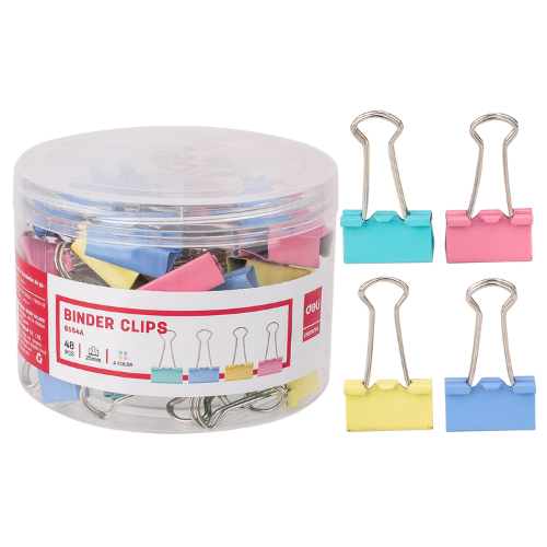 Colorful Binder Clip 25MM (1") (1x48)
