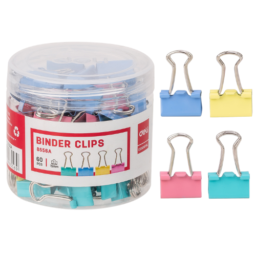 Colorful Binder Clip 15mm (1/2") (1X60)