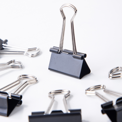 Black Binder Clips 32mm (1X12)